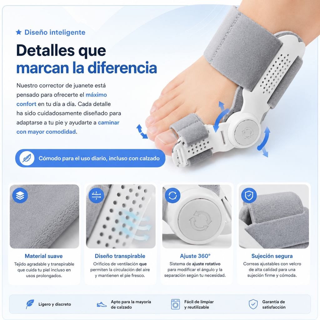 Corrector de Juanete inteligente