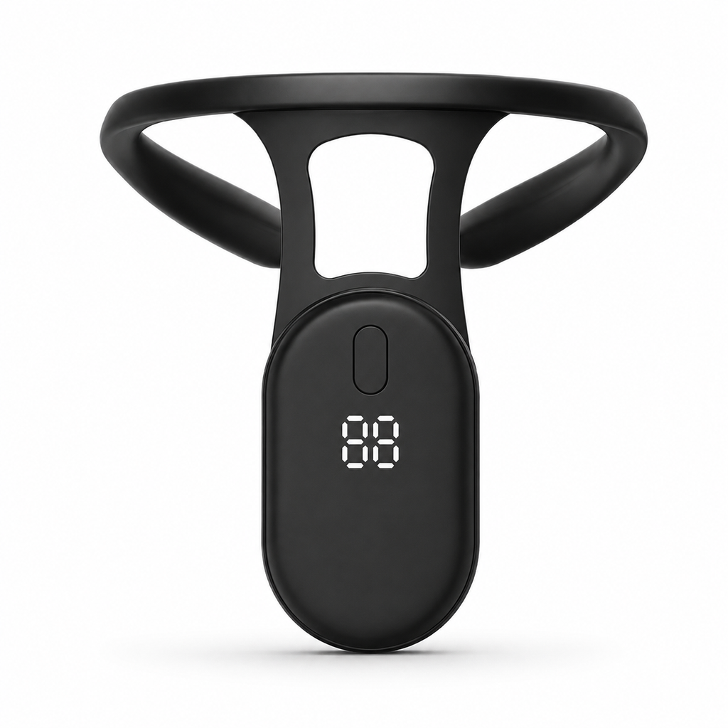 Corrector postural inteligente con vibración